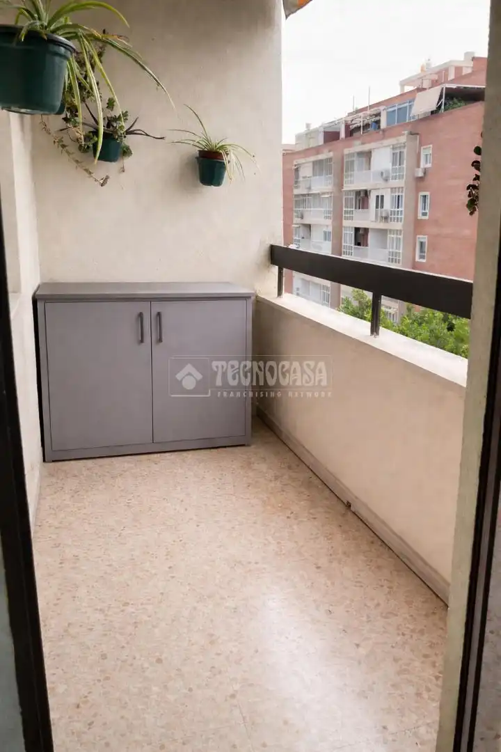 Balcony of Flat for sale in Almería