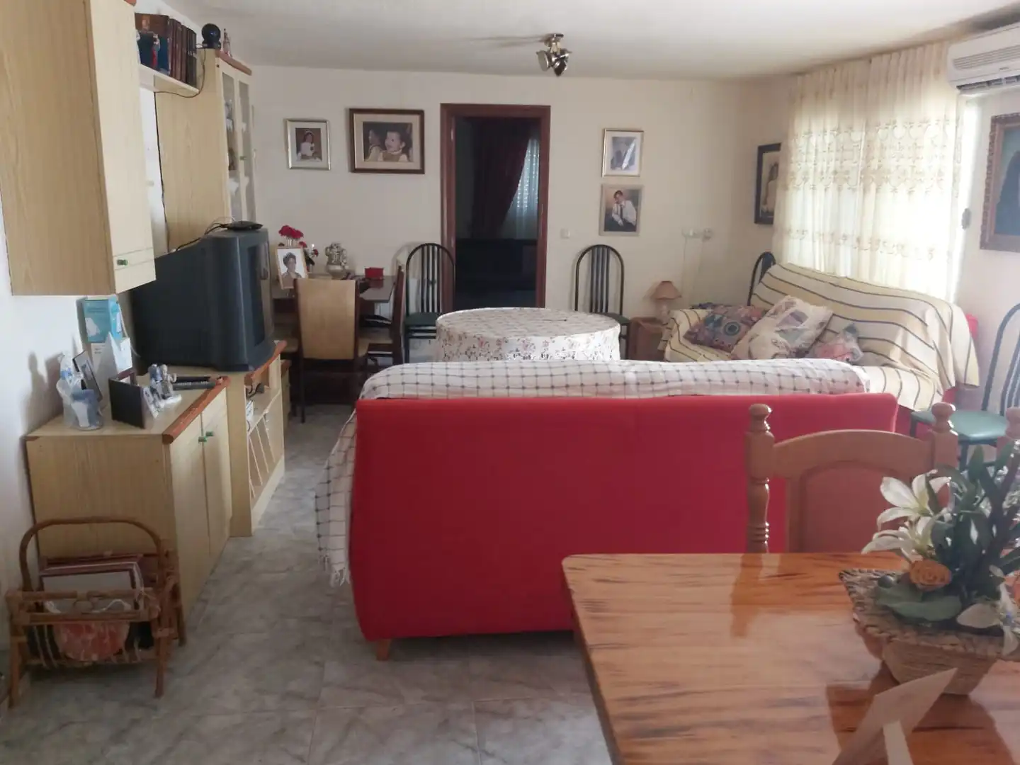 Sala de estar de Casa o chalet en venta en Torralba de Calatrava con Aire acondicionado, Calefacción y Terraza