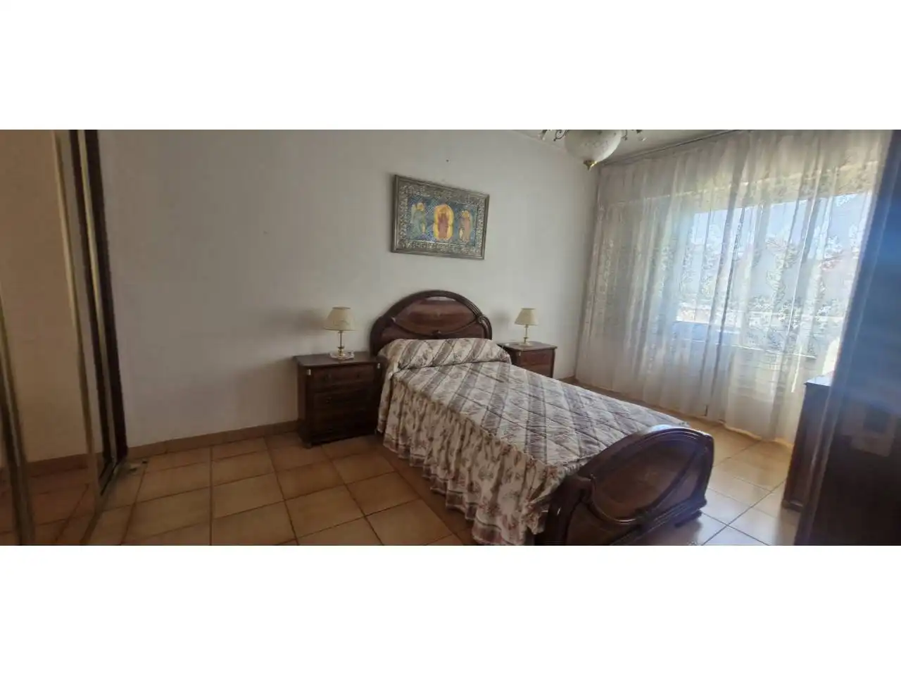 Bedroom of Flat for sale in  Logroño  with Heating, Terrace and Furnished