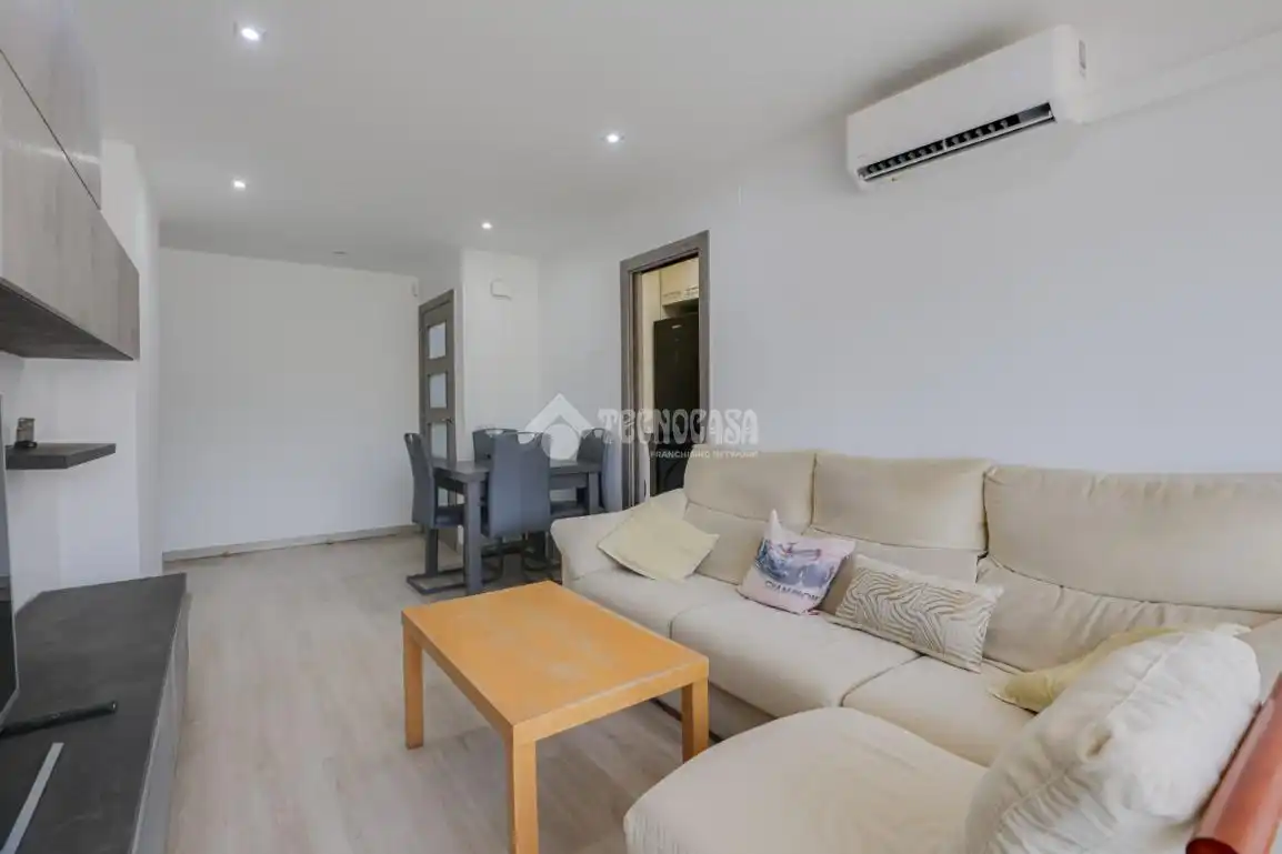 Sala de estar de Piso en venta en Granollers con Aire acondicionado, Calefacción y Parquet