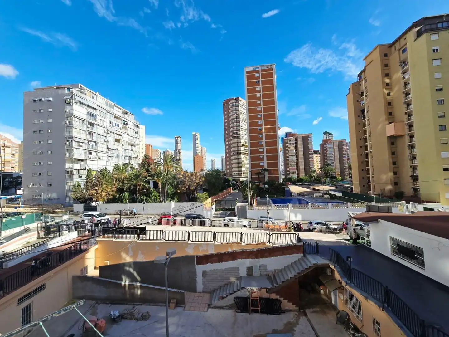 Exterior view of Study for sale in Benidorm  with Air Conditioner, Private garden and Furnished