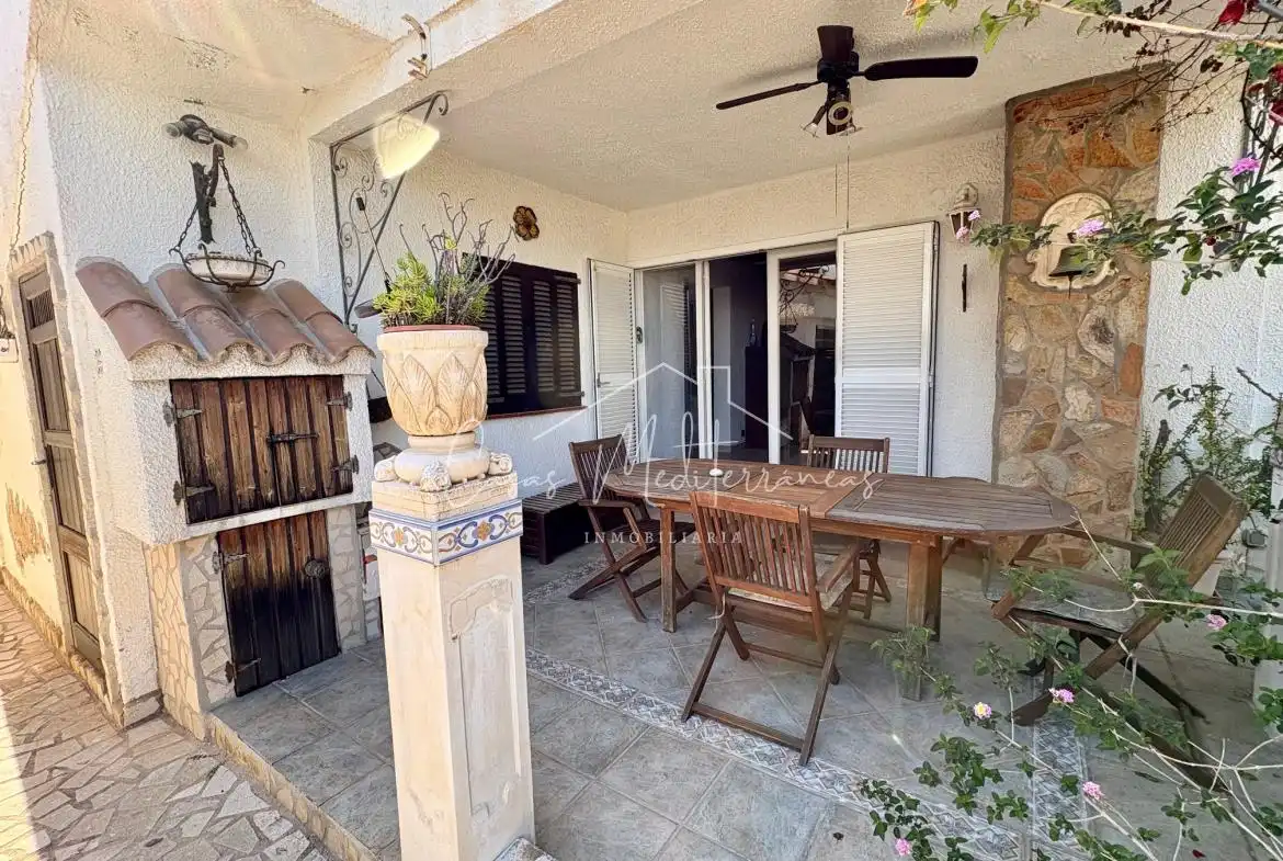 Terraza de Casa o chalet en venta en L'Ametlla de Mar  con Aire acondicionado, Calefacción y Jardín privado