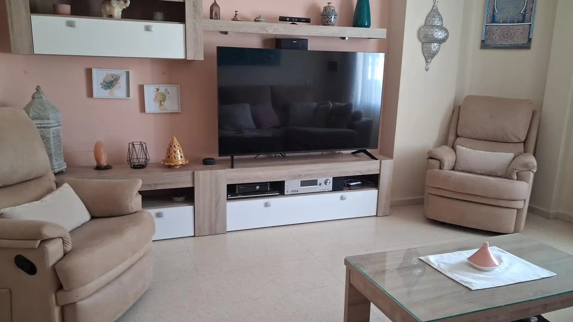 Sala de estar de Casa o chalet en venta en La Línea de la Concepción con Aire acondicionado, Terraza y Trastero