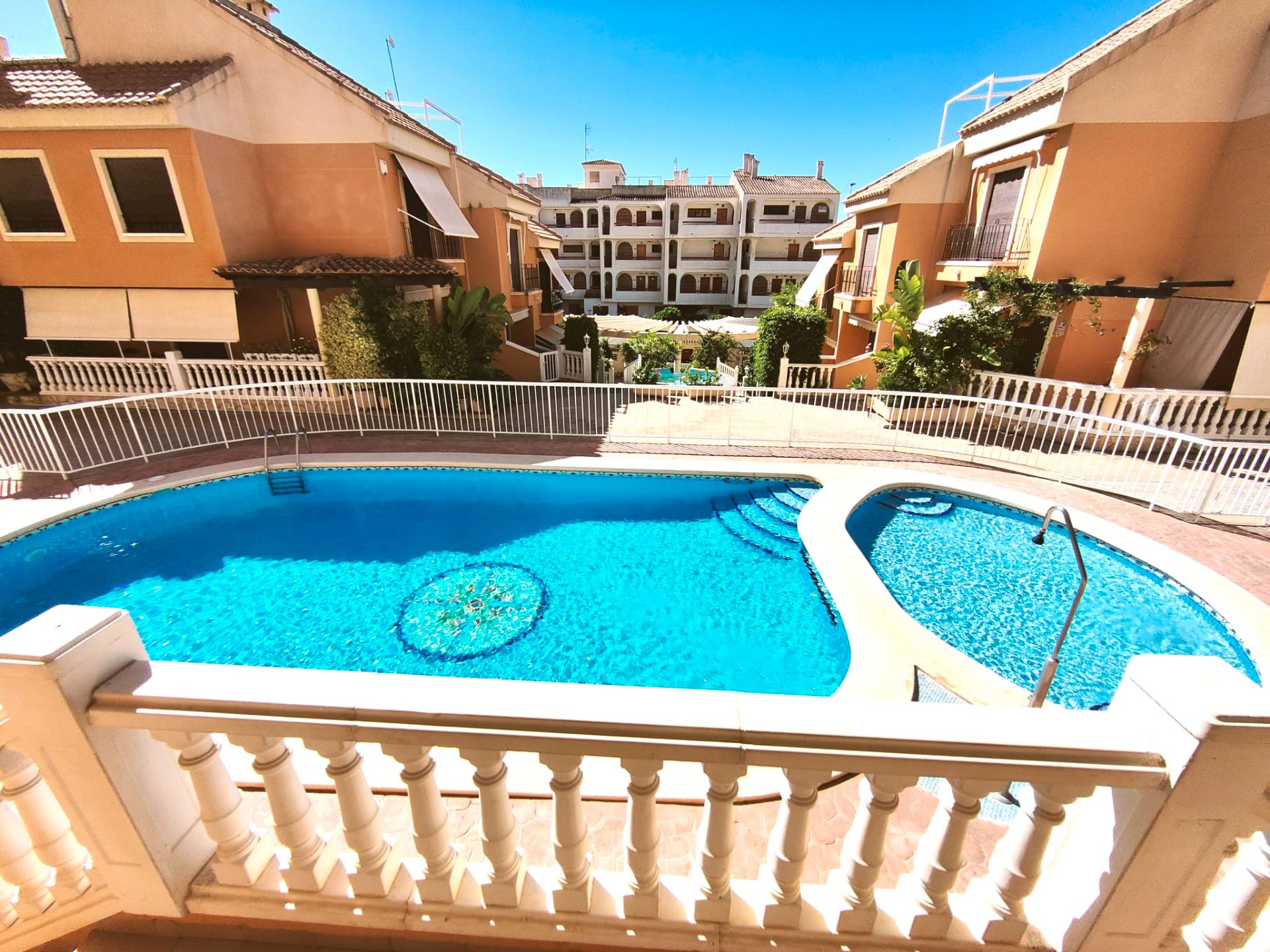 Swimming pool of Attic for sale in Santa Pola  with Air Conditioner, Heating and Terrace