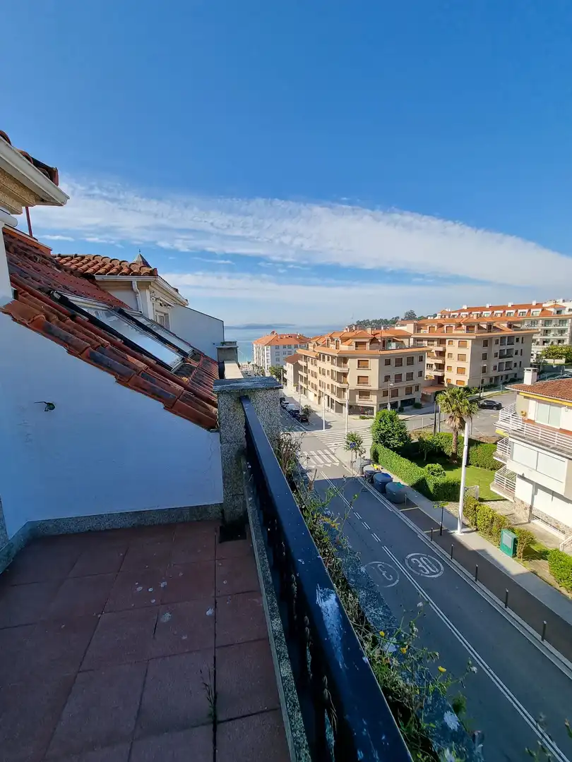 Attico con terrazza in affitto a Sanxenxo pueblo