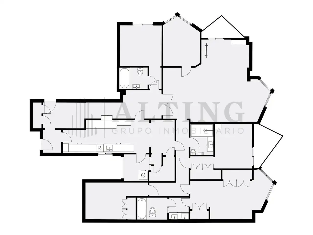 Piso con terraza en venta en Vía Vía Augusta, imagen 39