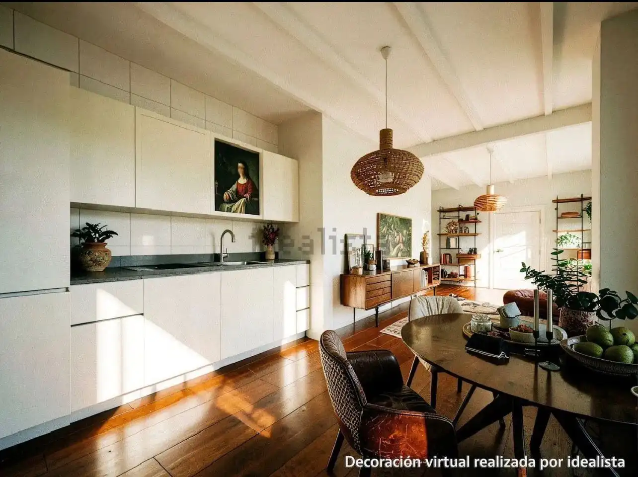 Cocina de Ático en venta en El Ejido con Aire acondicionado, Calefacción y Parquet