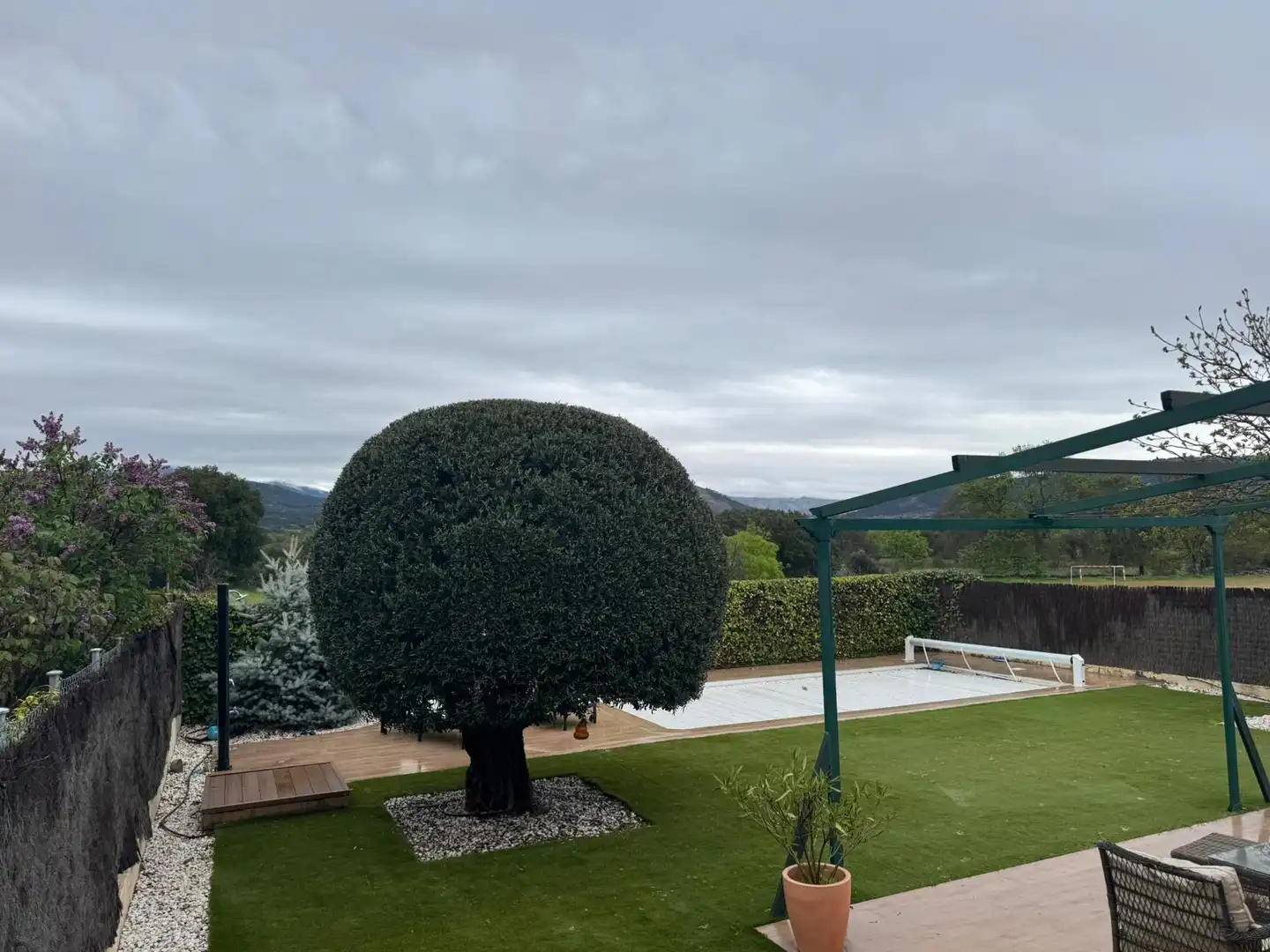 Jardí de Casa adosada en venda en Guadarrama amb Calefacció, Jardí privat i Terrassa