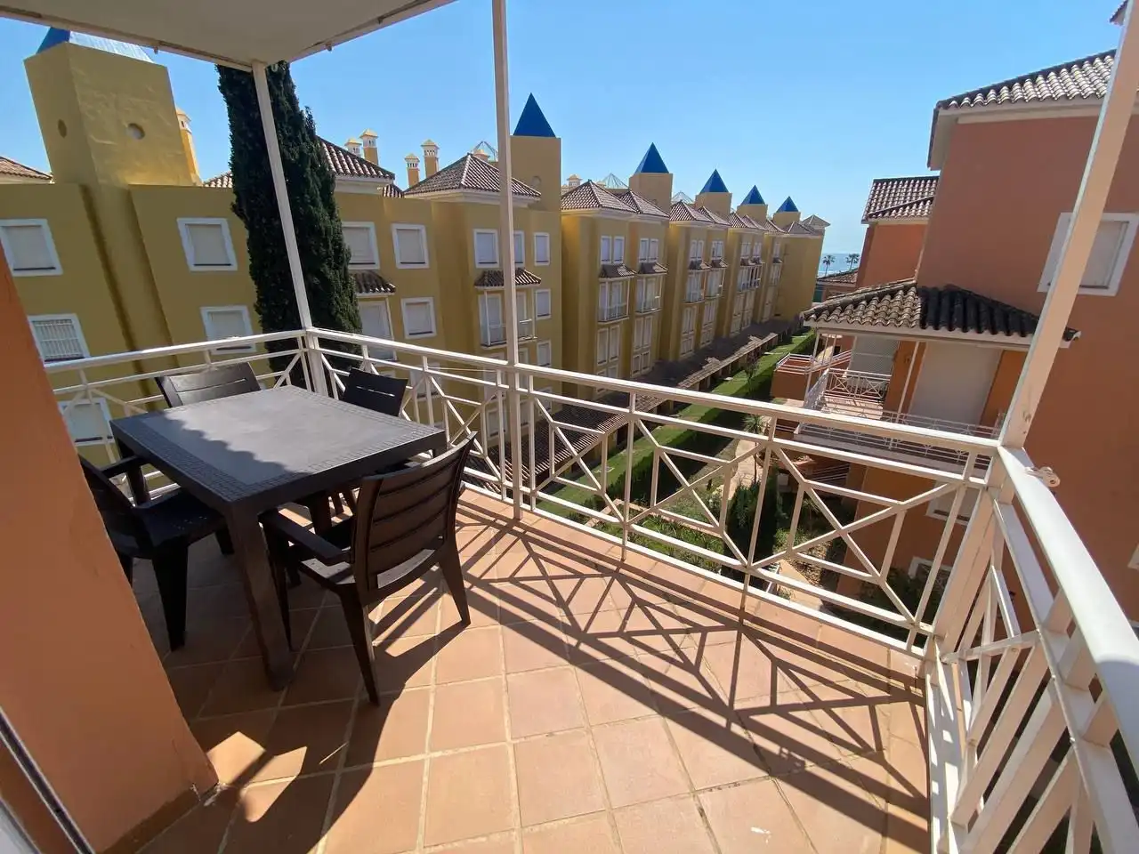 Terrace of Flat for rent in Islantilla  with Air Conditioner, Terrace and Storage room