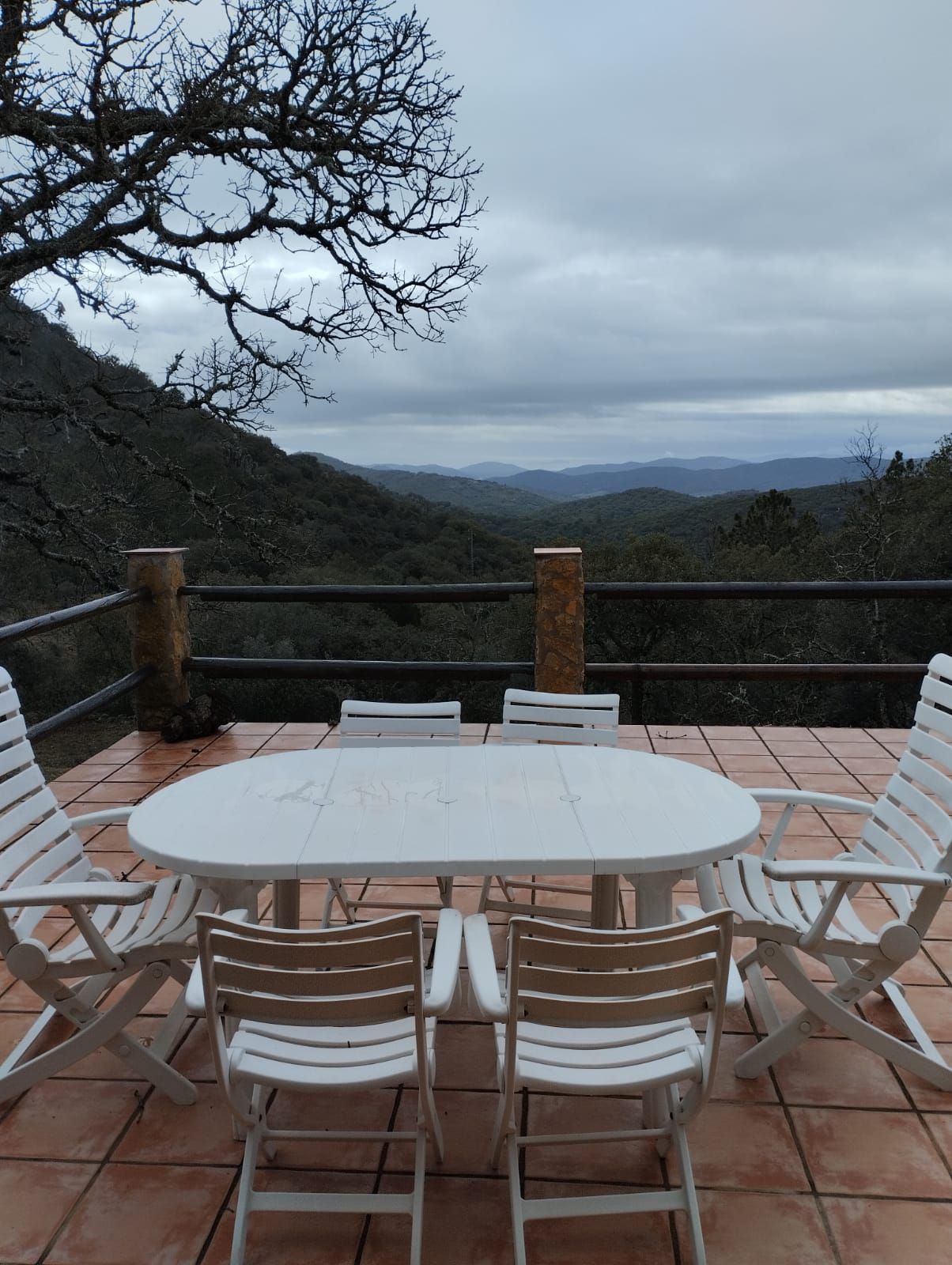 Terraza de Finca rústica en venta en Cabeza la Vaca con Terraza, Trastero y Amueblado