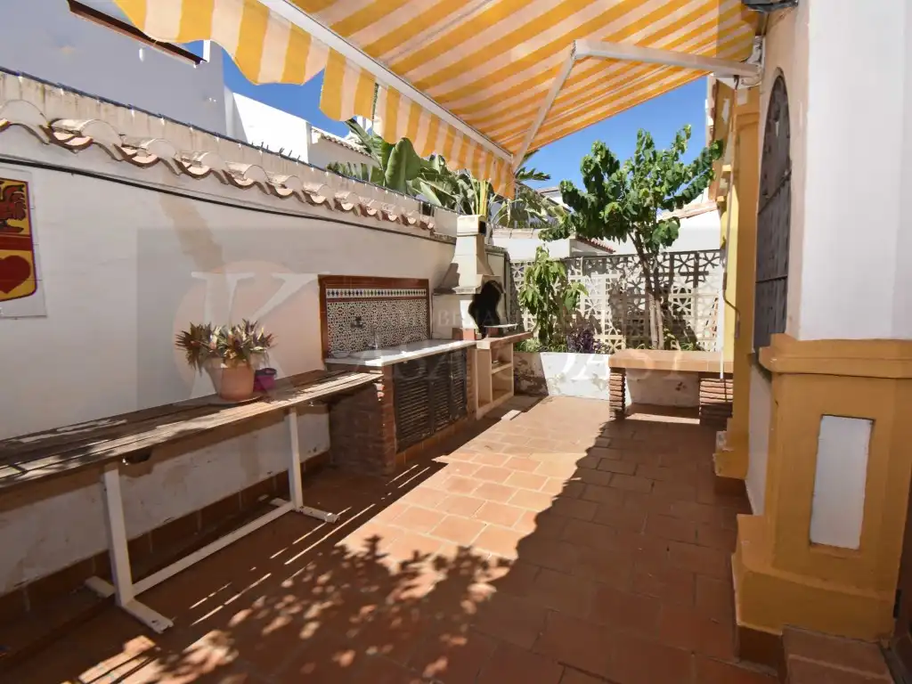 Jardín de Casa adosada en venta en Fuengirola con Aire acondicionado, Jardín privado y Terraza