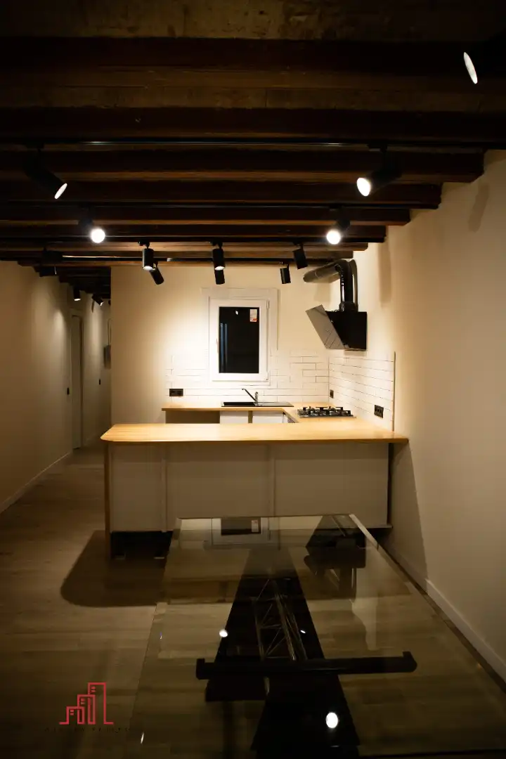 Cocina de Piso en venta en Barcelona con Aire acondicionado, Calefacción y Parquet