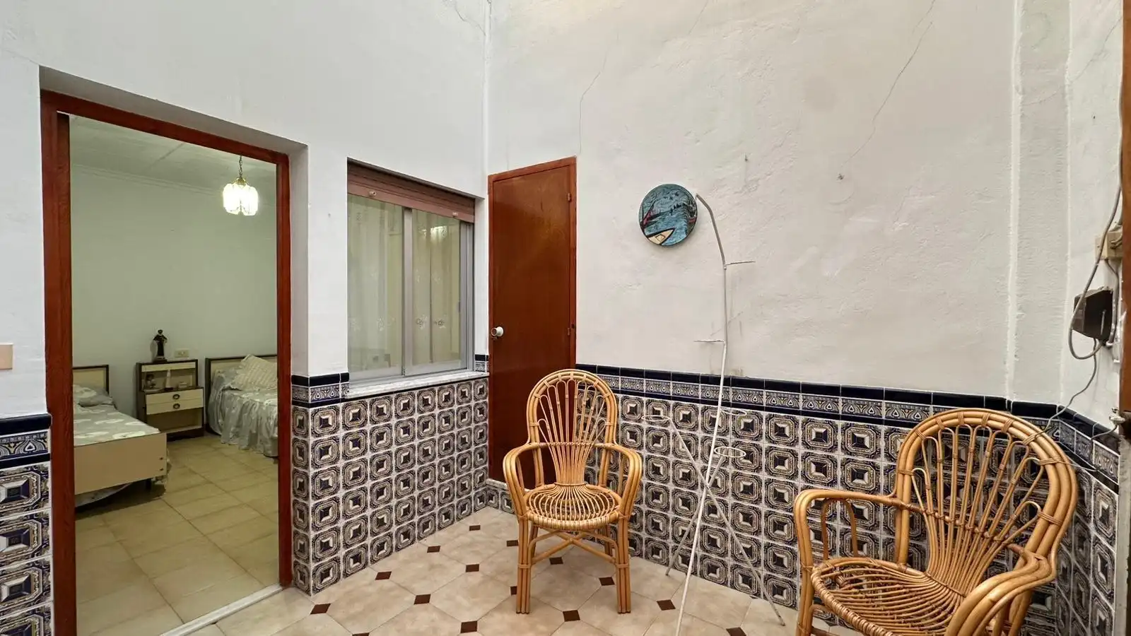 Bedroom of Houses for sale in L'Alcúdia  with Air Conditioner, Terrace and Storage room