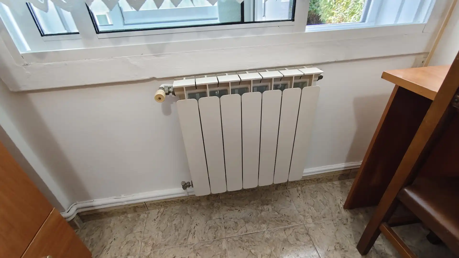 Balcony of Flat for rent in Santiago de Compostela   with Heating, Furnished and Oven