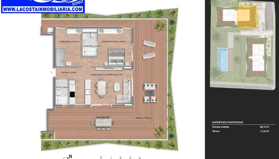 Photo 1 from new construction home in Flat for sale in Calle Isla de Mouro, 9, Somo, Cantabria