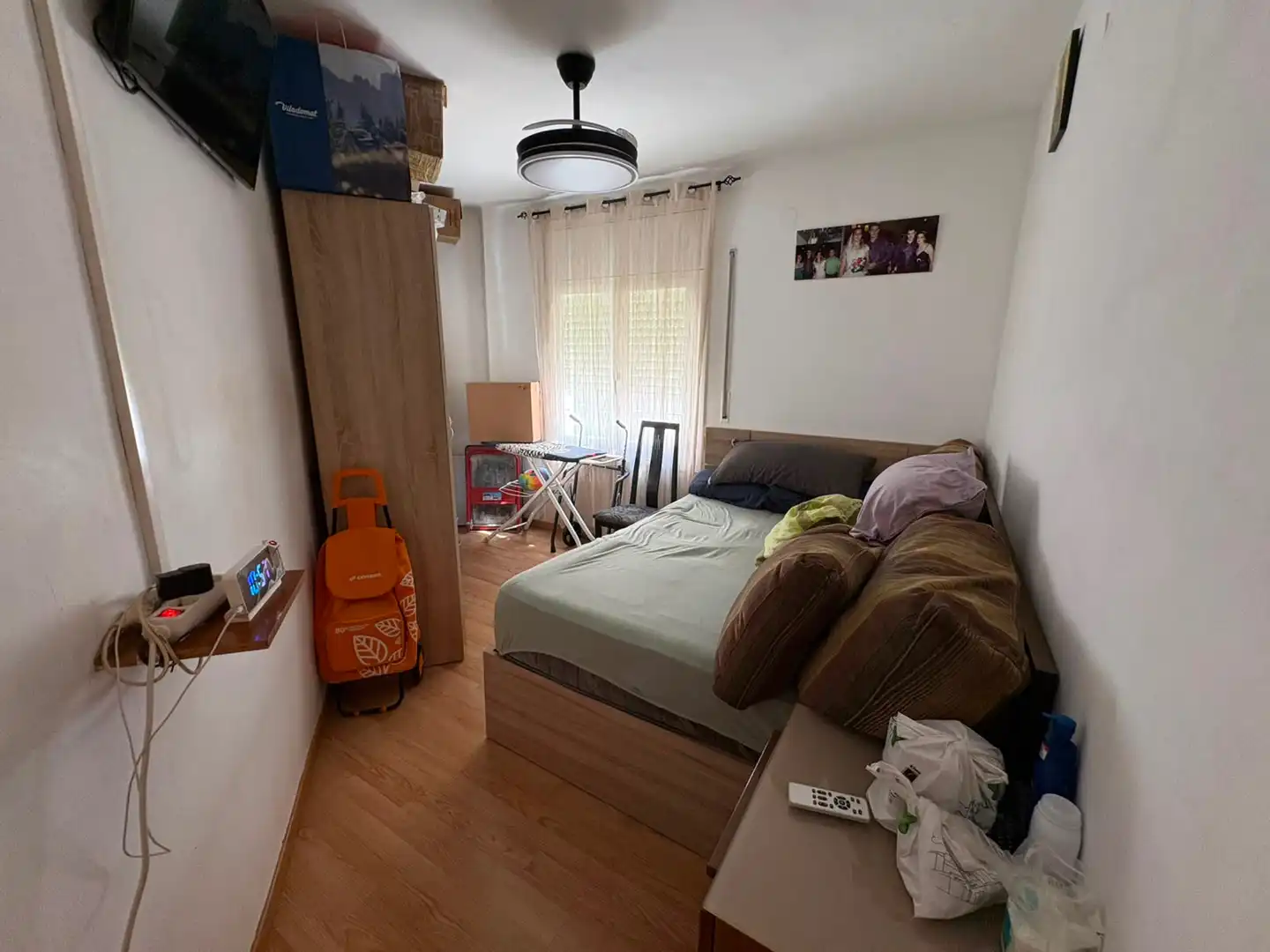 Bedroom of Flat for sale in Lleida  with Air Conditioner, Heating and Parquet flooring
