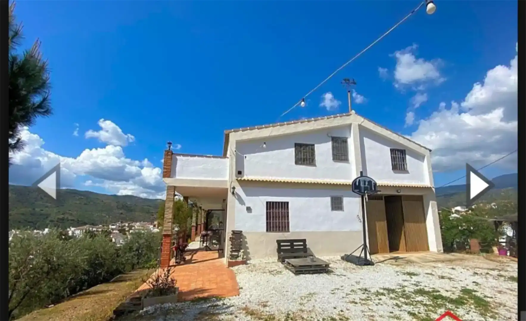 Vista exterior de Finca rústica en venda en Riogordo amb Piscina