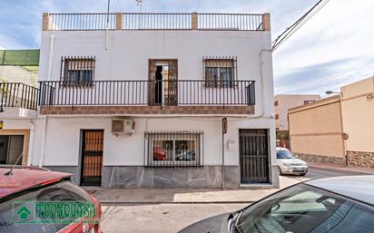 Exterior view of Single-family semi-detached for sale in El Ejido  with Air Conditioner and Terrace