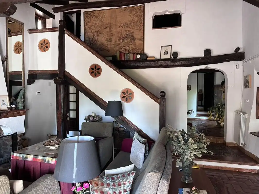 Sala de estar de Casa o chalet en venta en Aracena con Calefacción, Jardín privado y Terraza