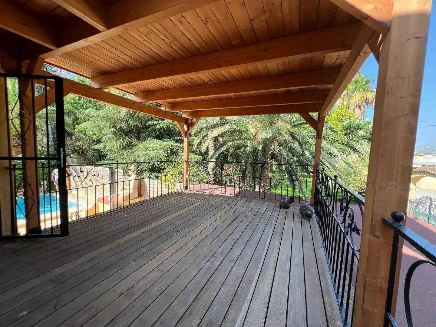 Terrassa de Casa o xalet de lloguer en L'Alfàs del Pi amb Aire condicionat, Jardí privat i Terrassa