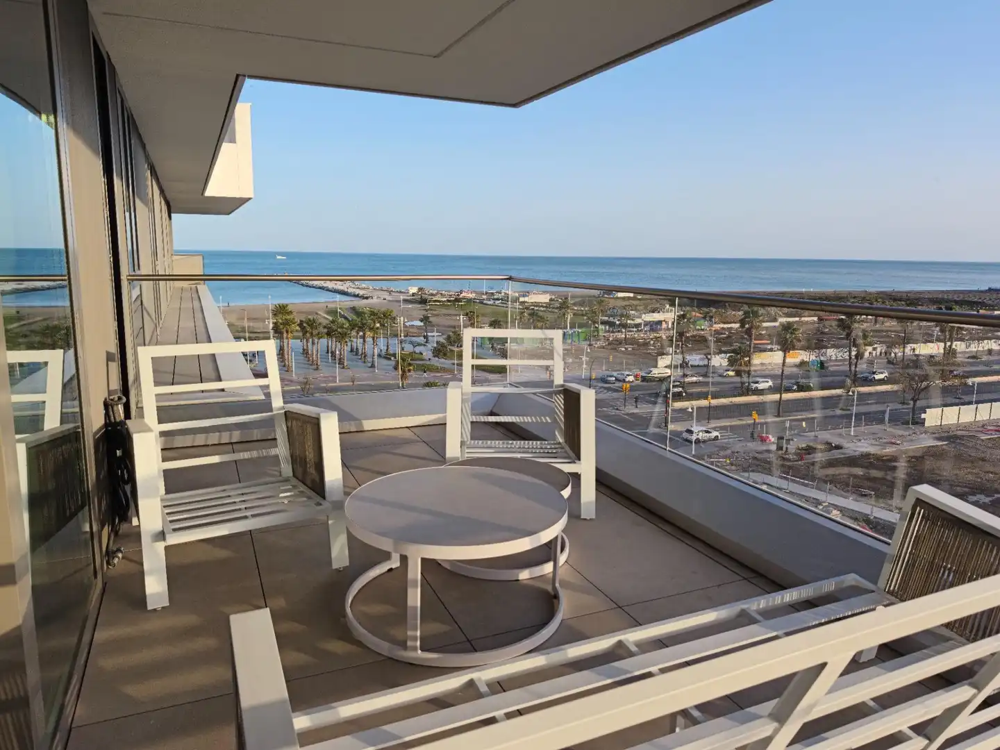 Terraza de Piso de alquiler en Málaga con Aire acondicionado, Calefacción y Terraza