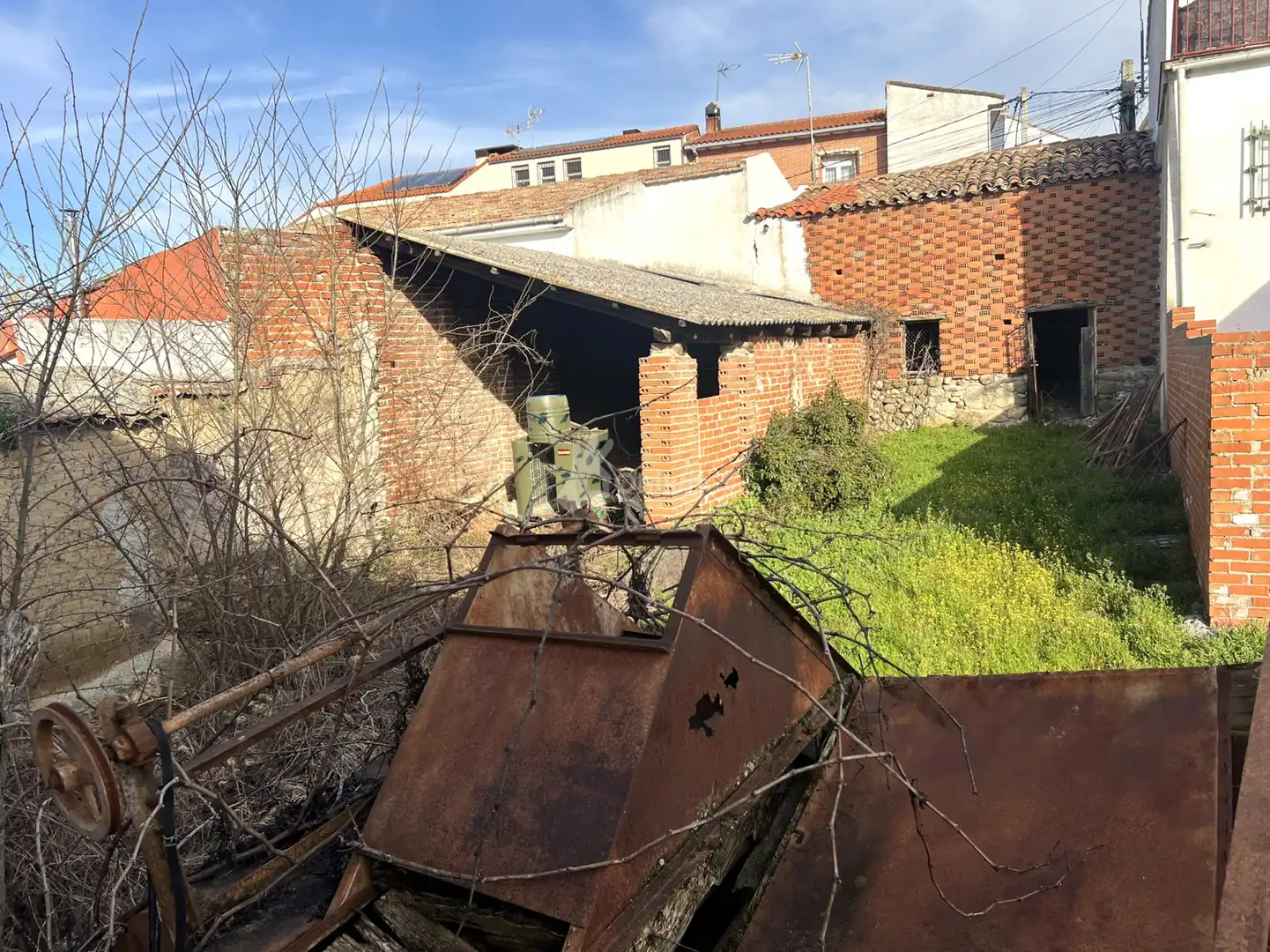 Vista exterior de Terreno en venta en Villanueva de Perales