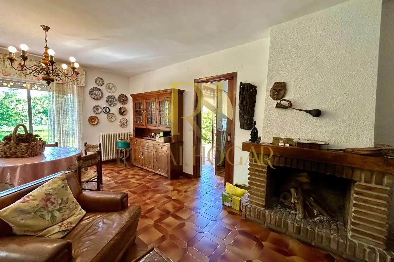 Sala de estar de Casa o chalet en venta en Matallana de Torío con Jardín privado