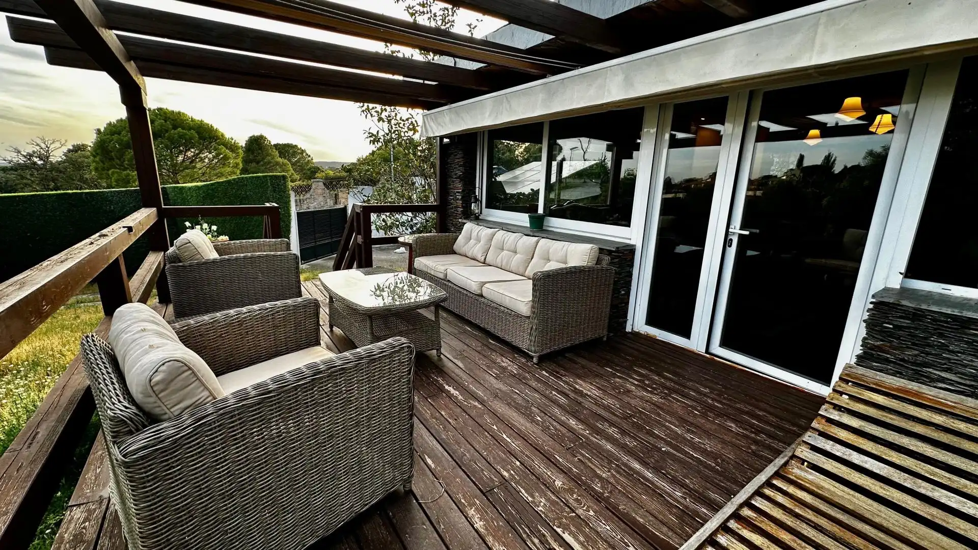 Terraza de Casa o chalet en venta en Las Rozas de Madrid