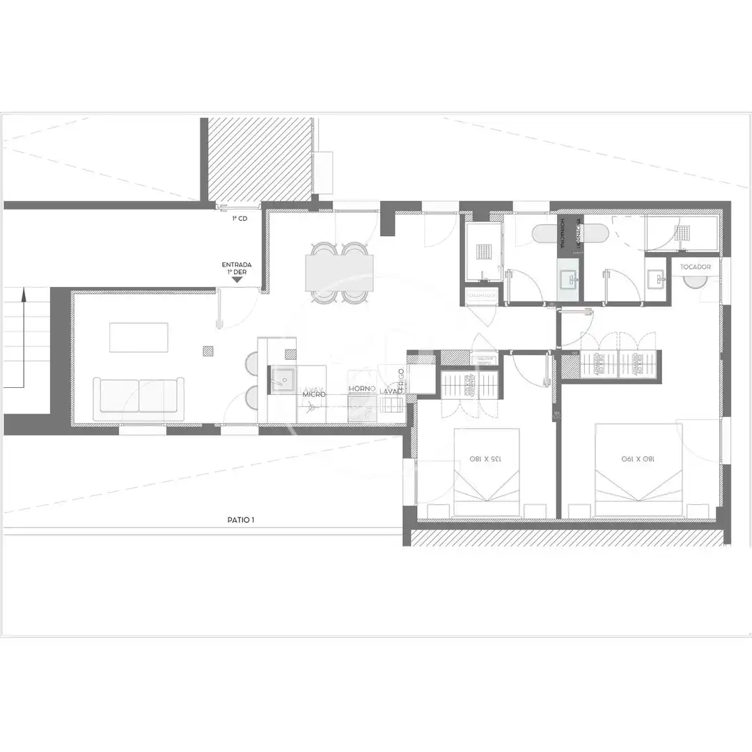 Piso en venta en Madrid con Aire acondicionado, Calefacción y Amueblado