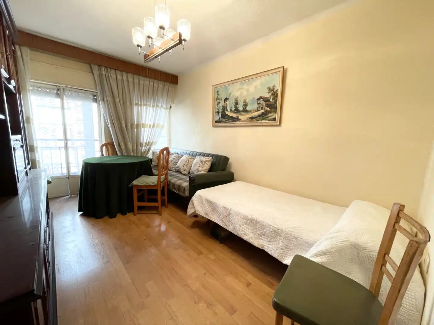 Bedroom of Flat for sale in Salamanca  with Heating, Storage room and Furnished
