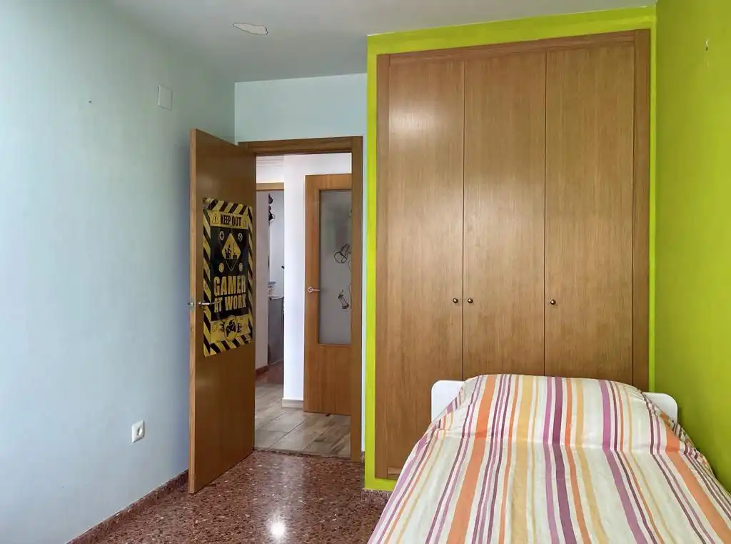Bedroom of Flat for sale in Vila-real  with Air Conditioner, Heating and Storage room