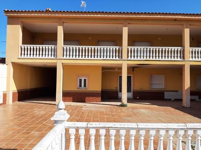 Exterior view of House or chalet for sale in Pozuelo de Calatrava  with Private garden, Terrace and Storage room