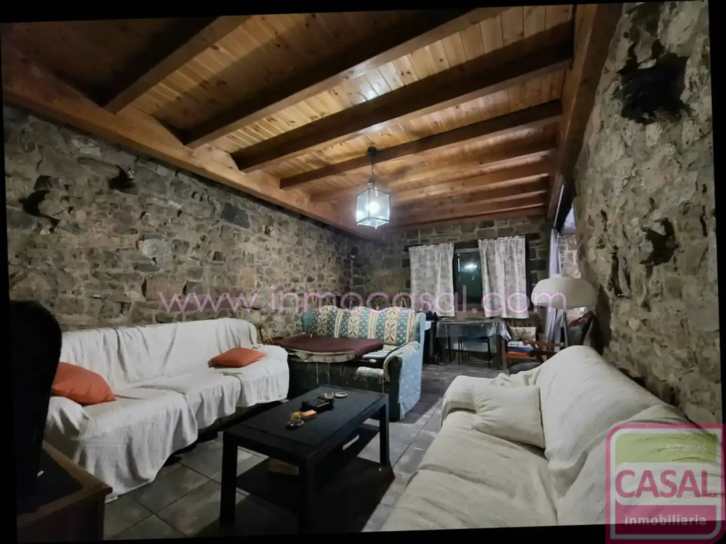 Sala de estar de Casa o chalet en venta en Riosa con Calefacción y Amueblado