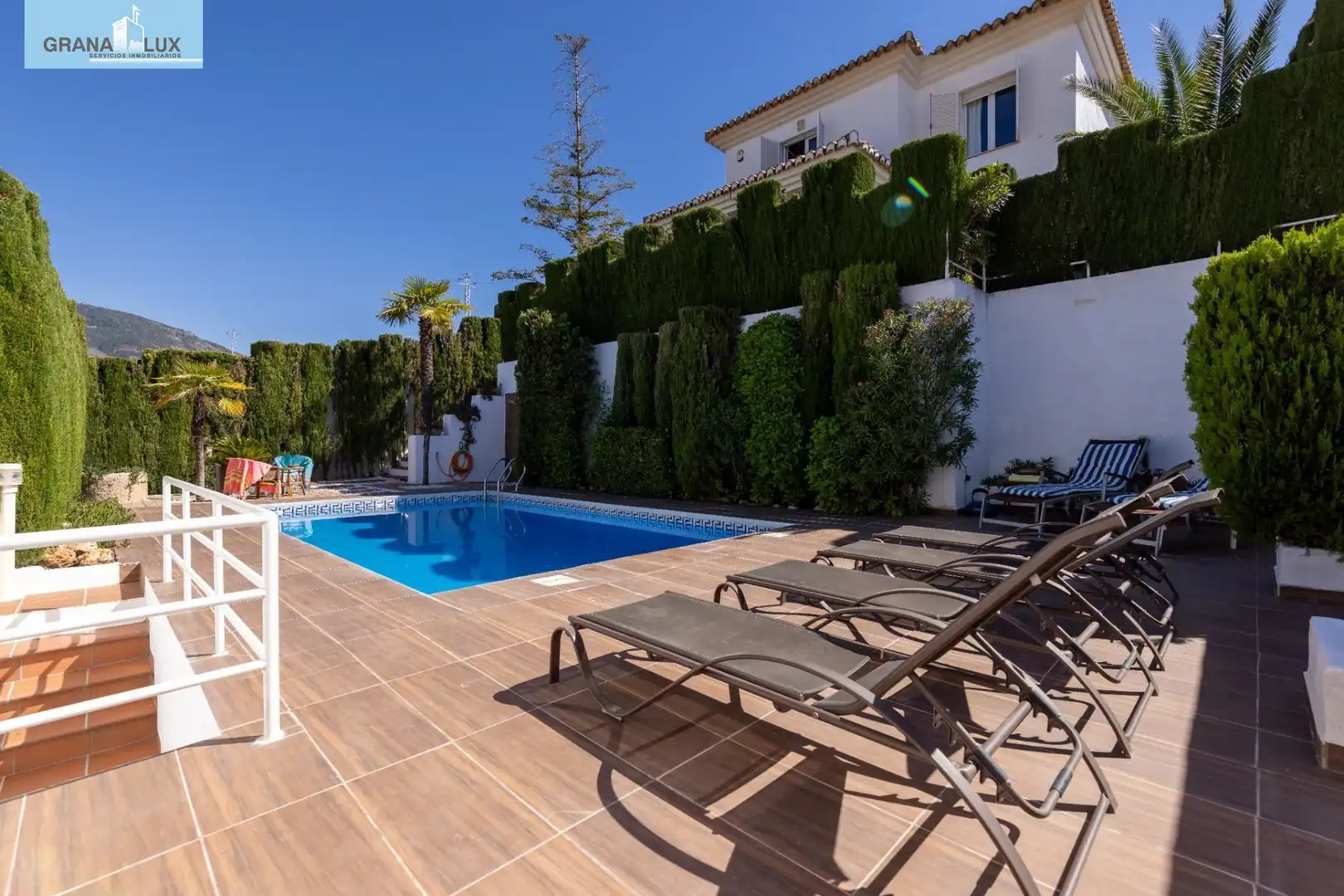 Piscina de Casa o chalet en venta en Monachil con Calefacción, Jardín privado y Terraza