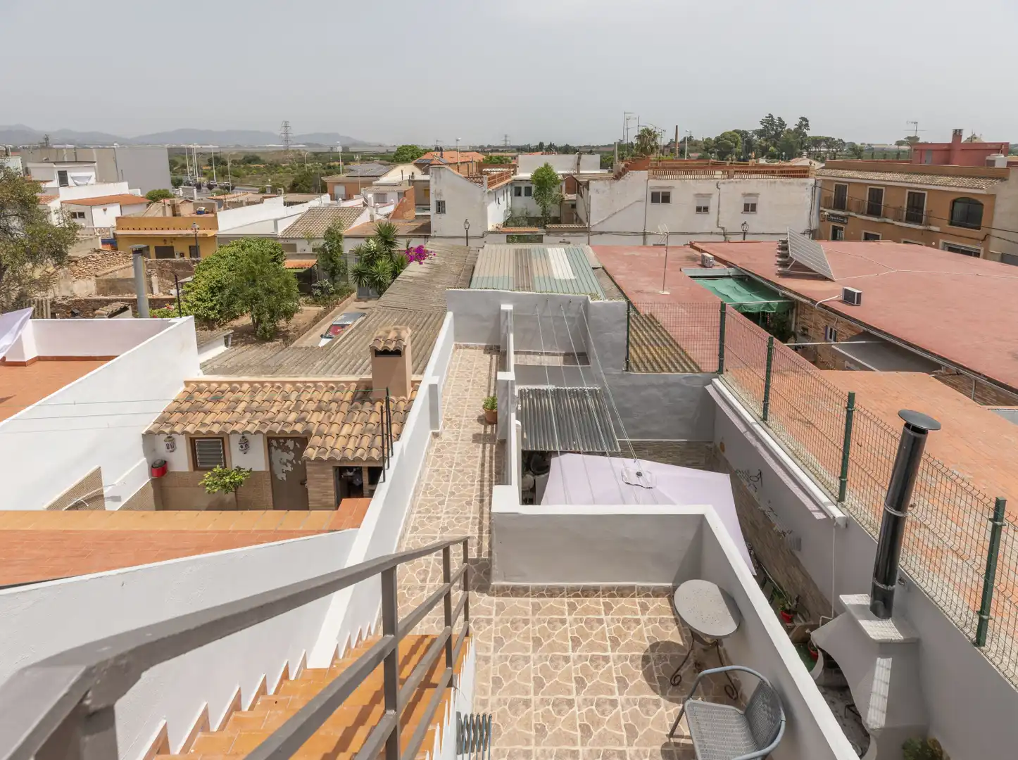 Terrassa de Casa adosada en venda en Moncada amb Aire condicionat, Calefacció i Terrassa