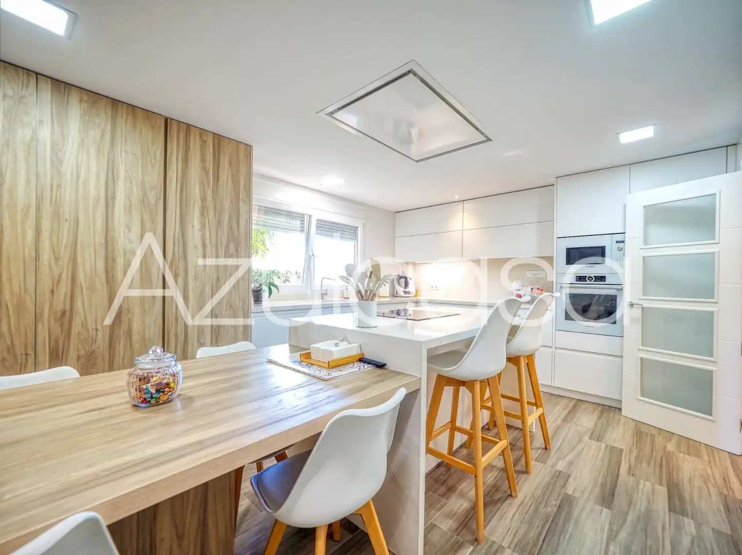 Kitchen of Houses for sale in Mutxamel  with Air Conditioner, Heating and Terrace