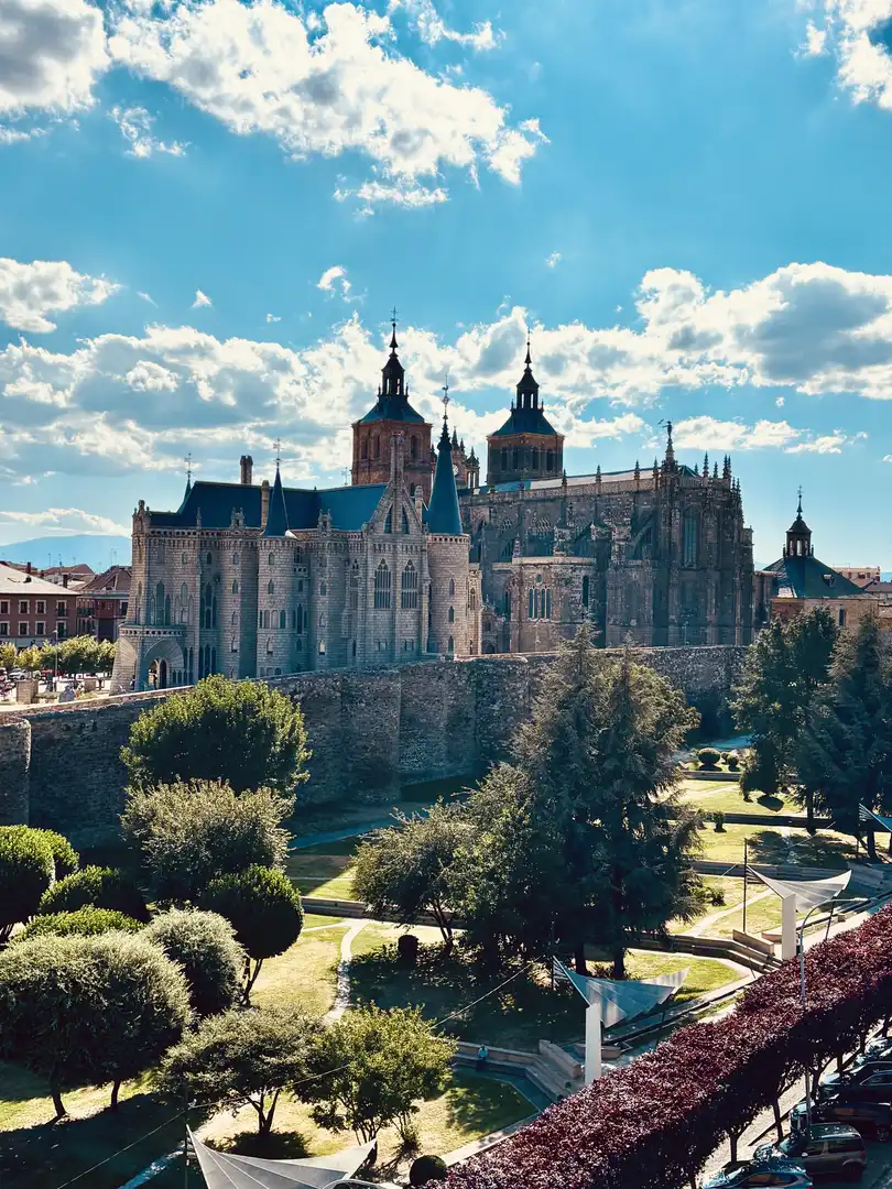 Exterior view of Flat for sale in Astorga  with Terrace and Balcony