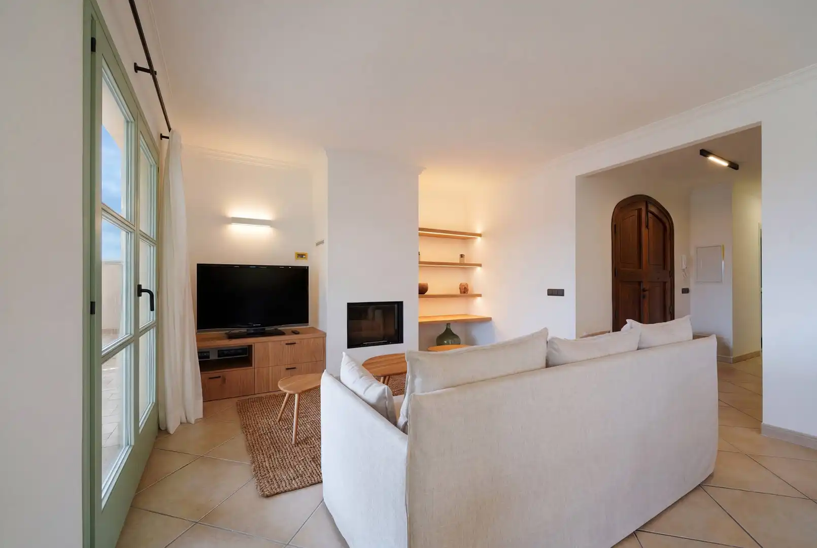 Sala de estar de Casa o chalet en venta en Sineu con Aire acondicionado, Calefacción y Jardín privado
