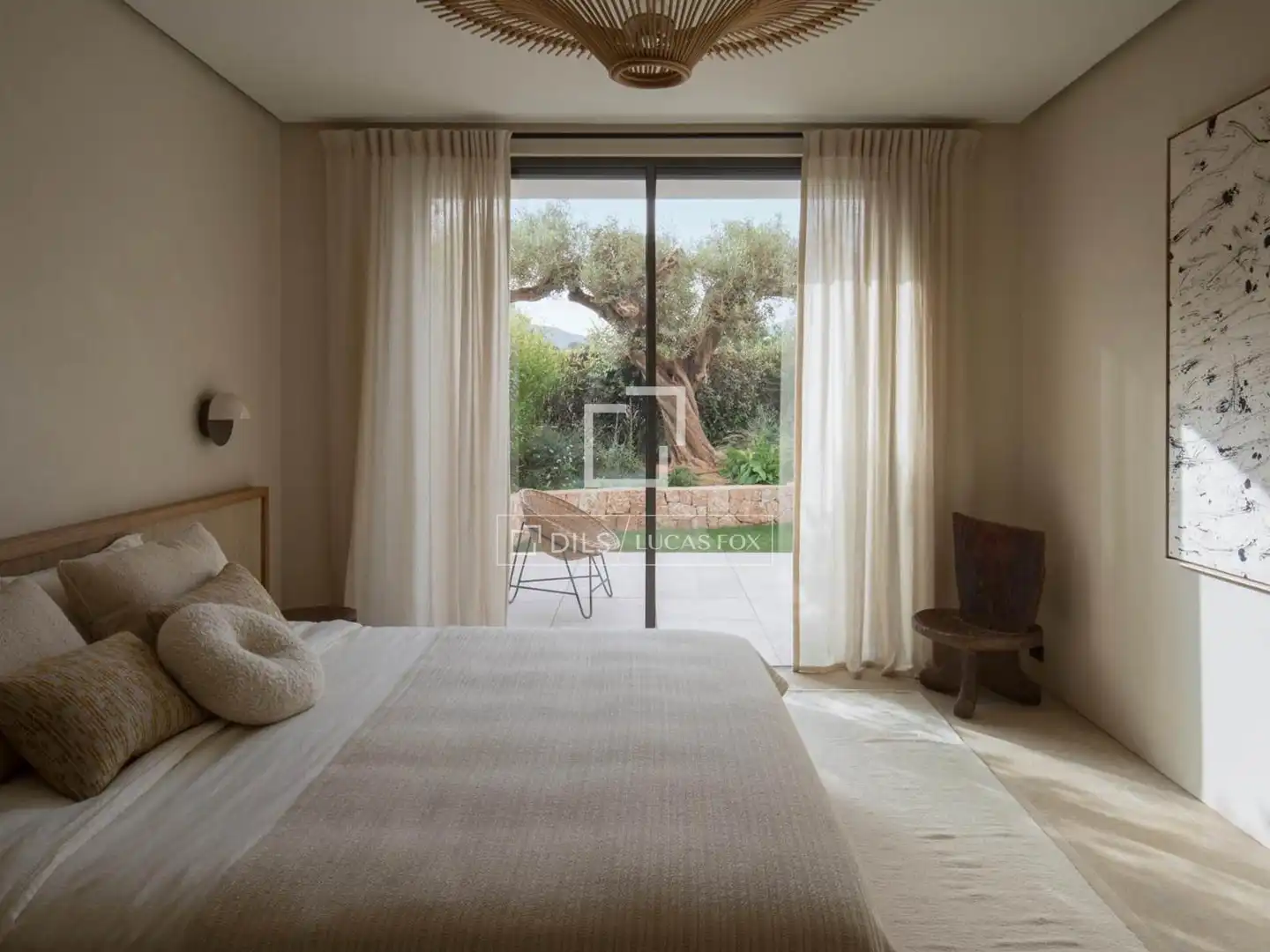 Bedroom of Flat for rent in Eivissa  with Air Conditioner, Heating and Terrace