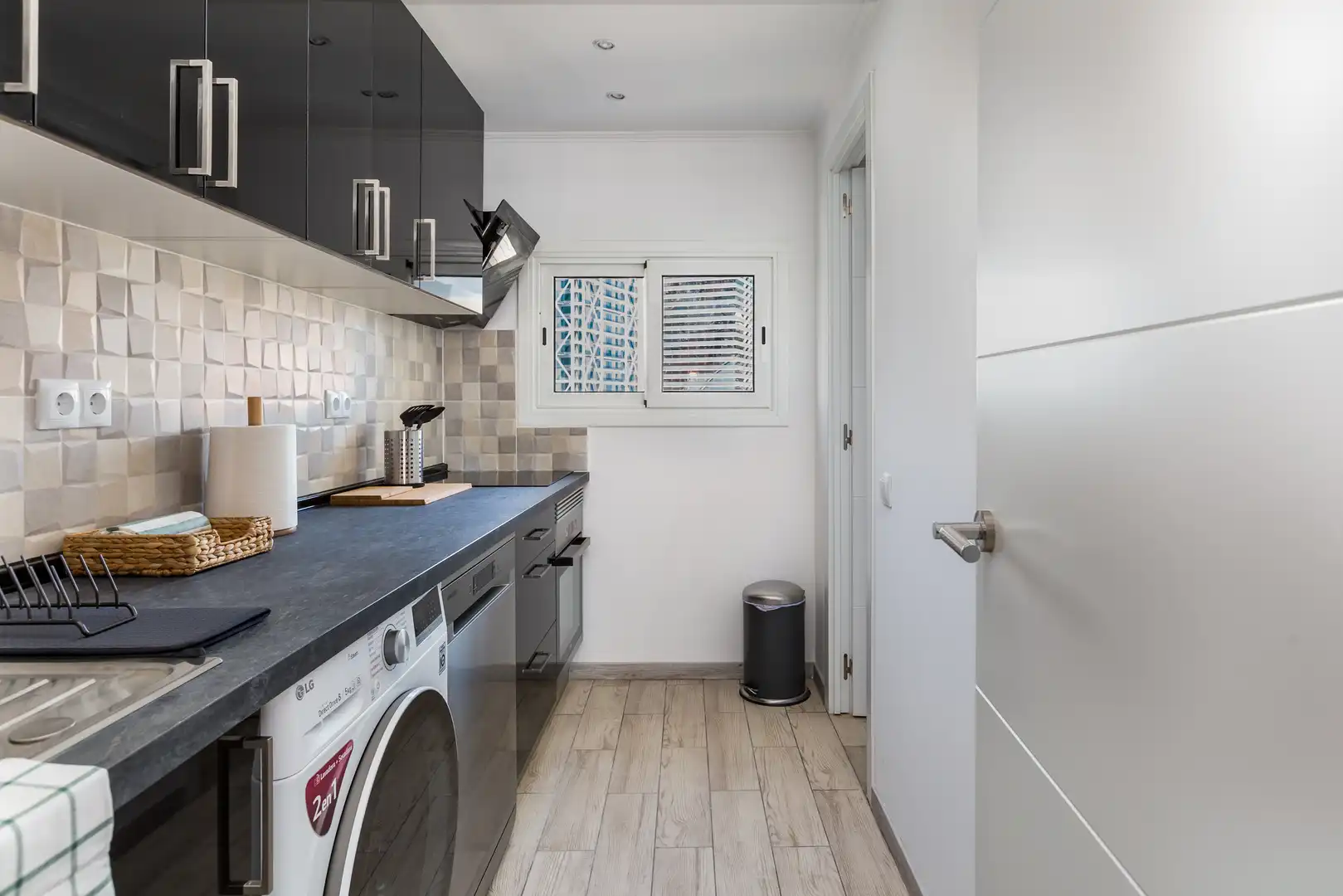 Cocina de Piso en venta en Barcelona con Aire acondicionado, Calefacción y Amueblado