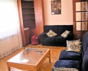 Living room of Flat to rent in Burgos Capital  with Heating, Terrace and Furnished