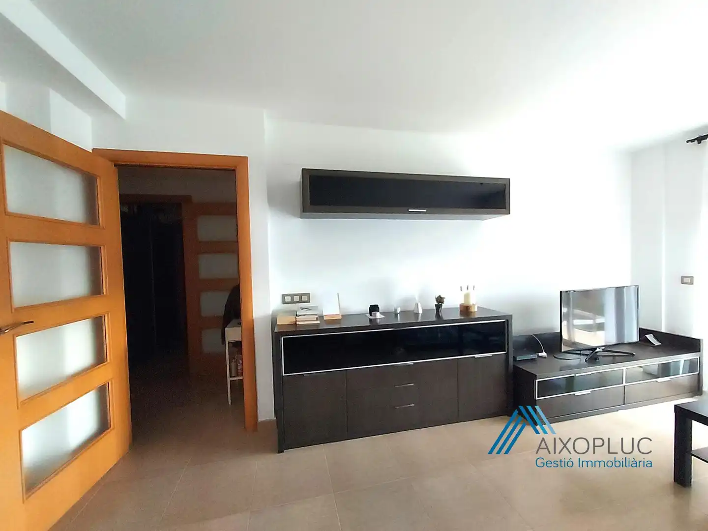 Sala de estar de Piso en venta en Sant Martí Sarroca con Calefacción