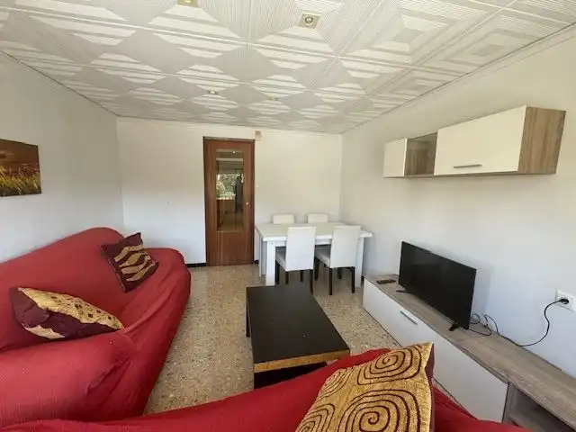 Sala de estar de Piso de alquiler en Alcoy / Alcoi con Calefacción, Terraza y Amueblado
