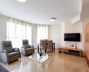 Living room of Attic to rent in  Valencia Capital  with Air Conditioner and Swimming Pool