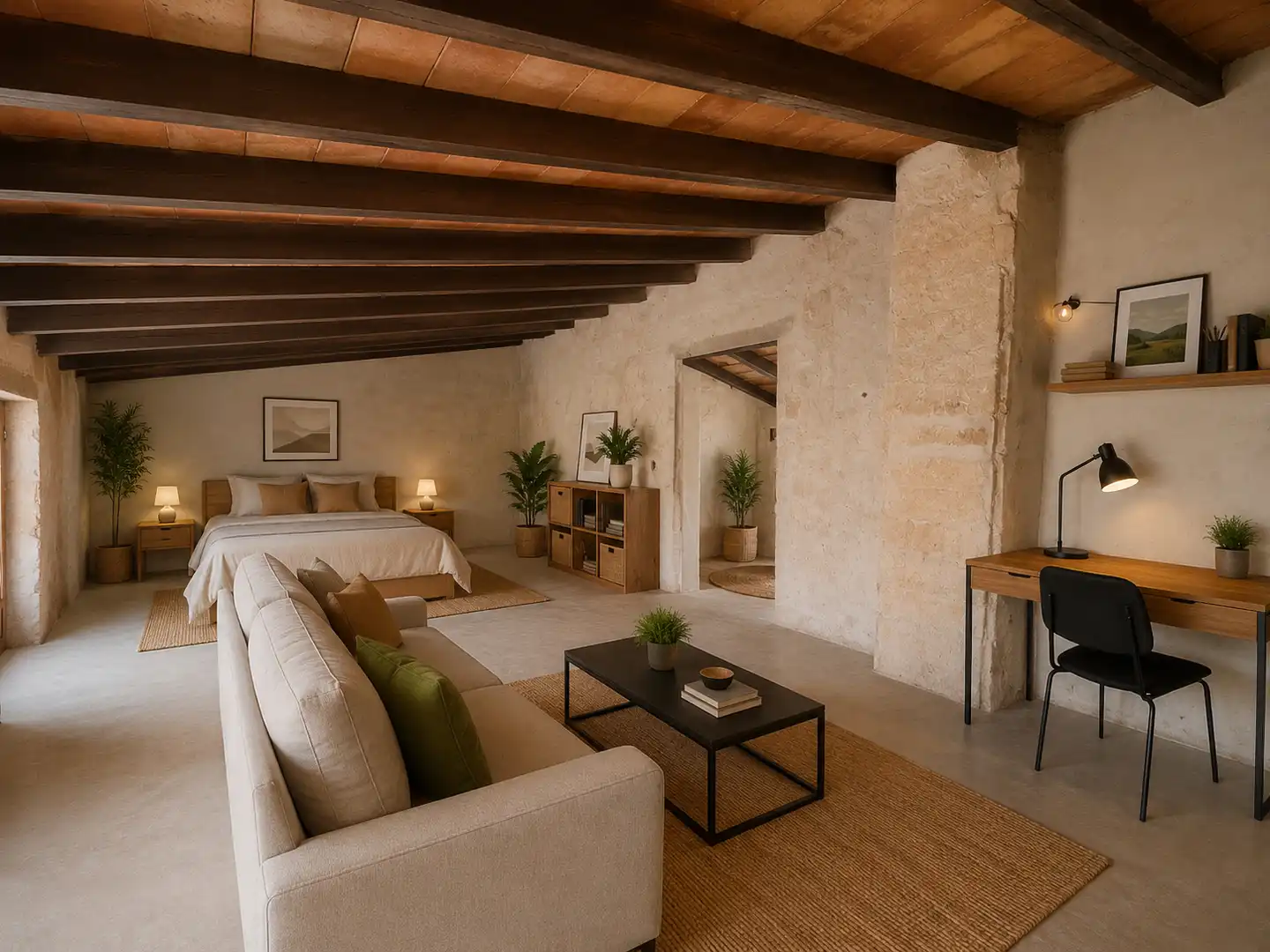 Sala de estar de Casa adosada en venta en Manacor con Terraza y Alarma