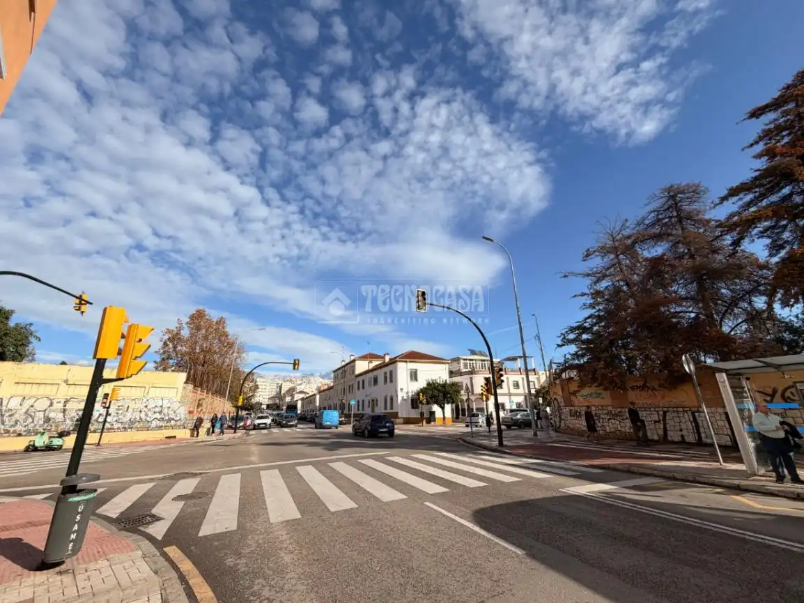 Vista exterior de Piso en venta en Málaga