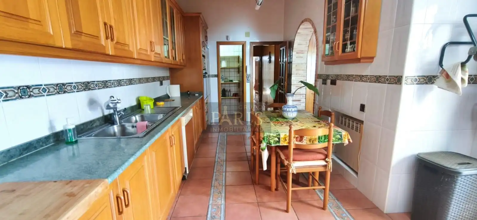 Cuina de Casa o xalet en venda en Cartagena amb Moblat