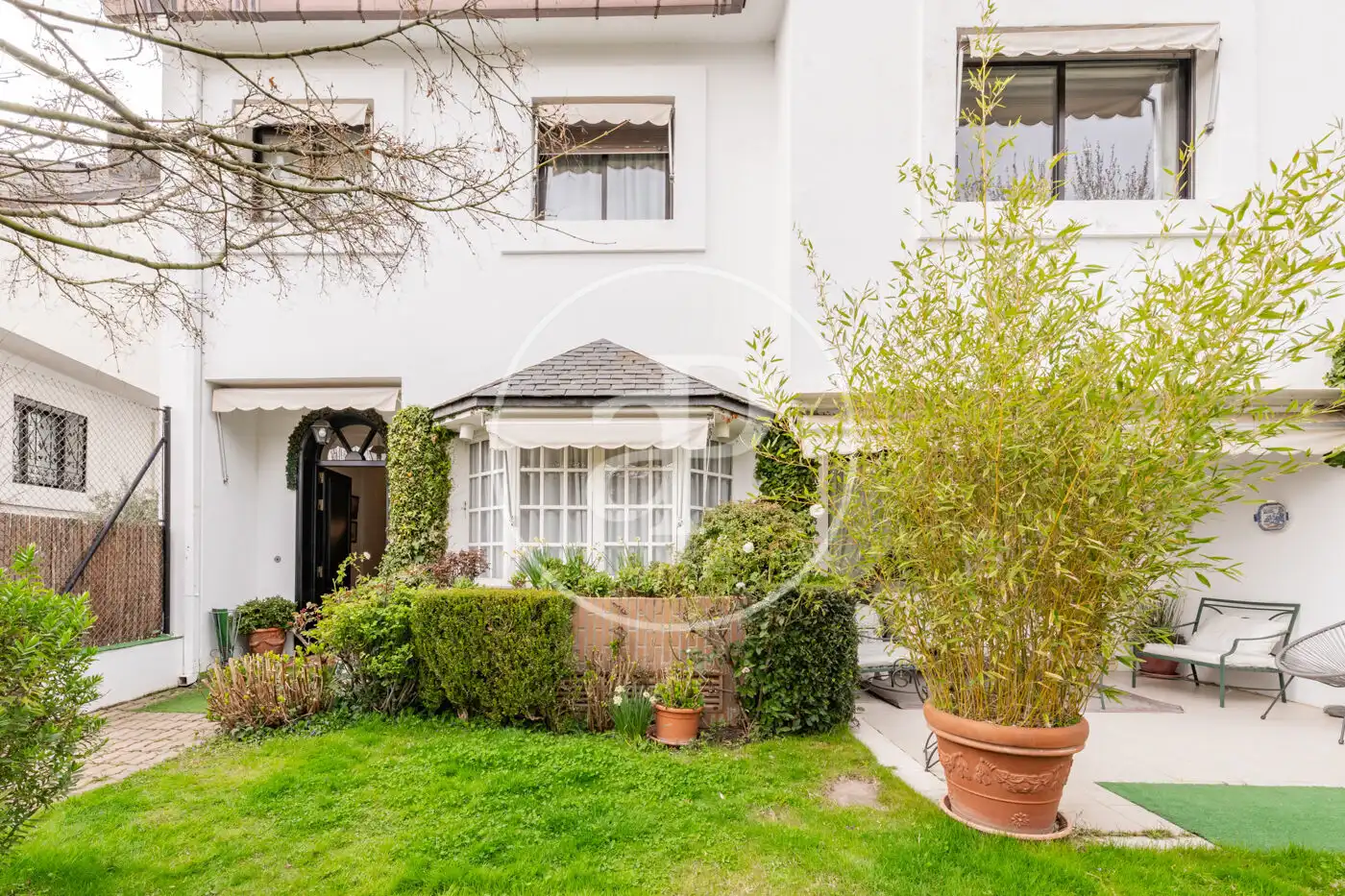 Exterior view of Detached homes for sale in Madrid  with Air Conditioner, Heating and Private garden