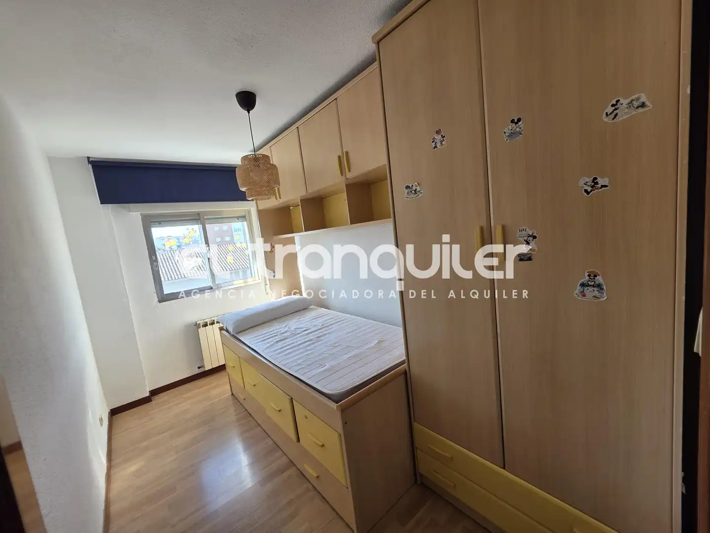 Bedroom of Flat for rent in Madrid  with Air Conditioner, Terrace and Furnished
