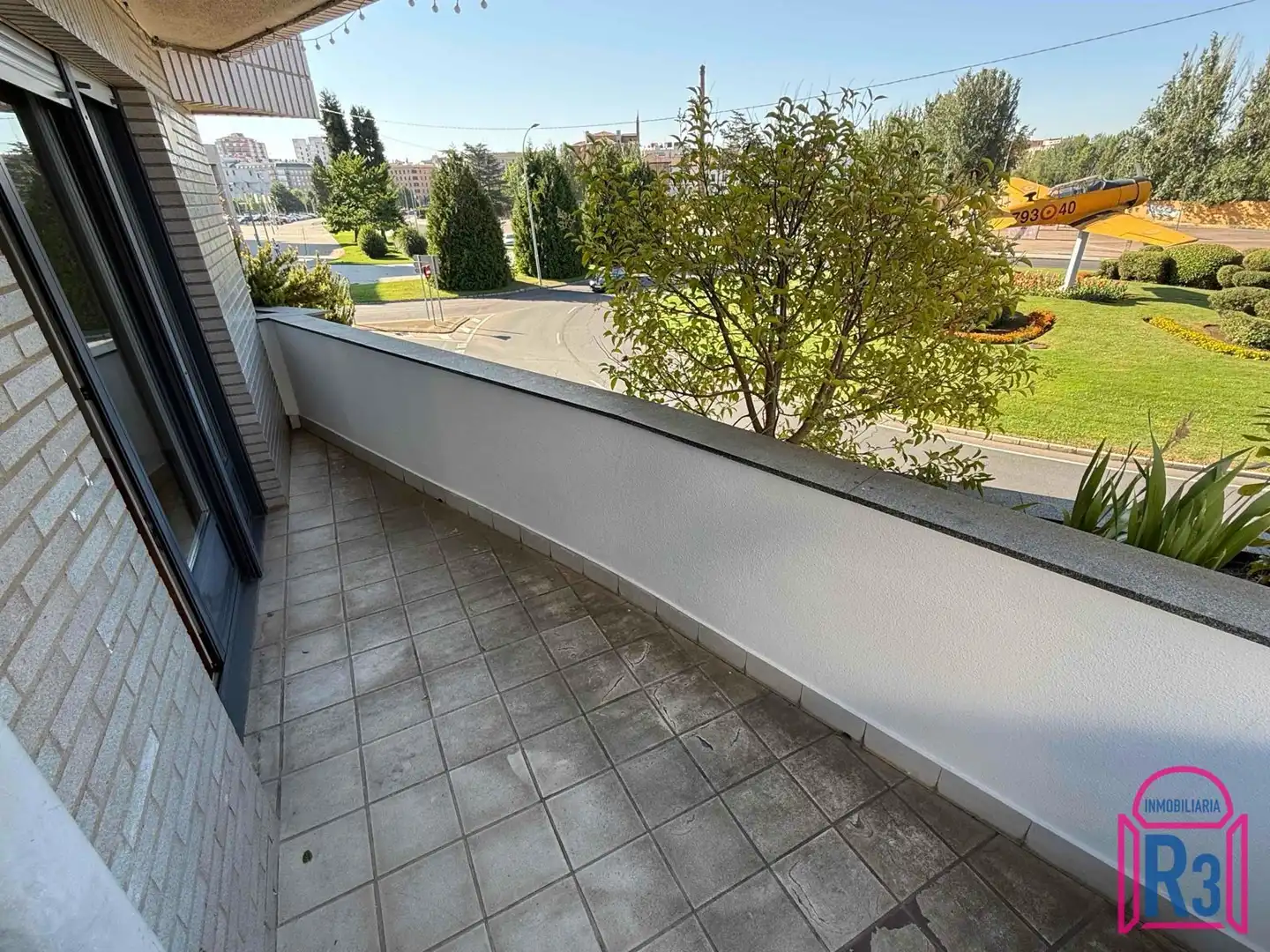 Terraza de Piso de alquiler en León Capital  con Calefacción, Terraza y Trastero